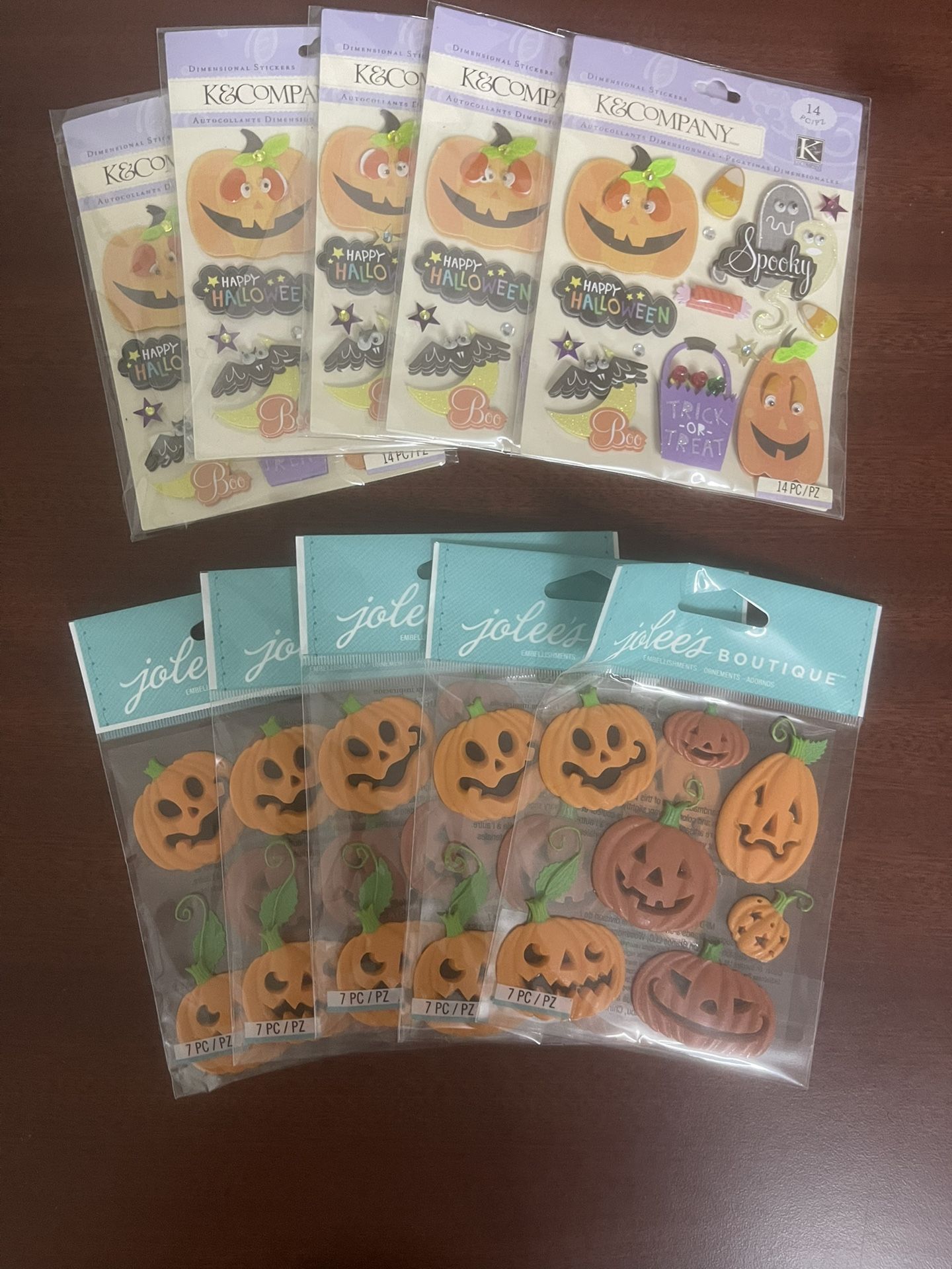 Halloween Embellishments For Scrapbooking/Crafts
