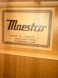 Maestro Guitar