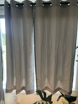 Rod and curtains