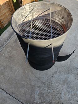 Custom 55 Gallon BBQ Smoker