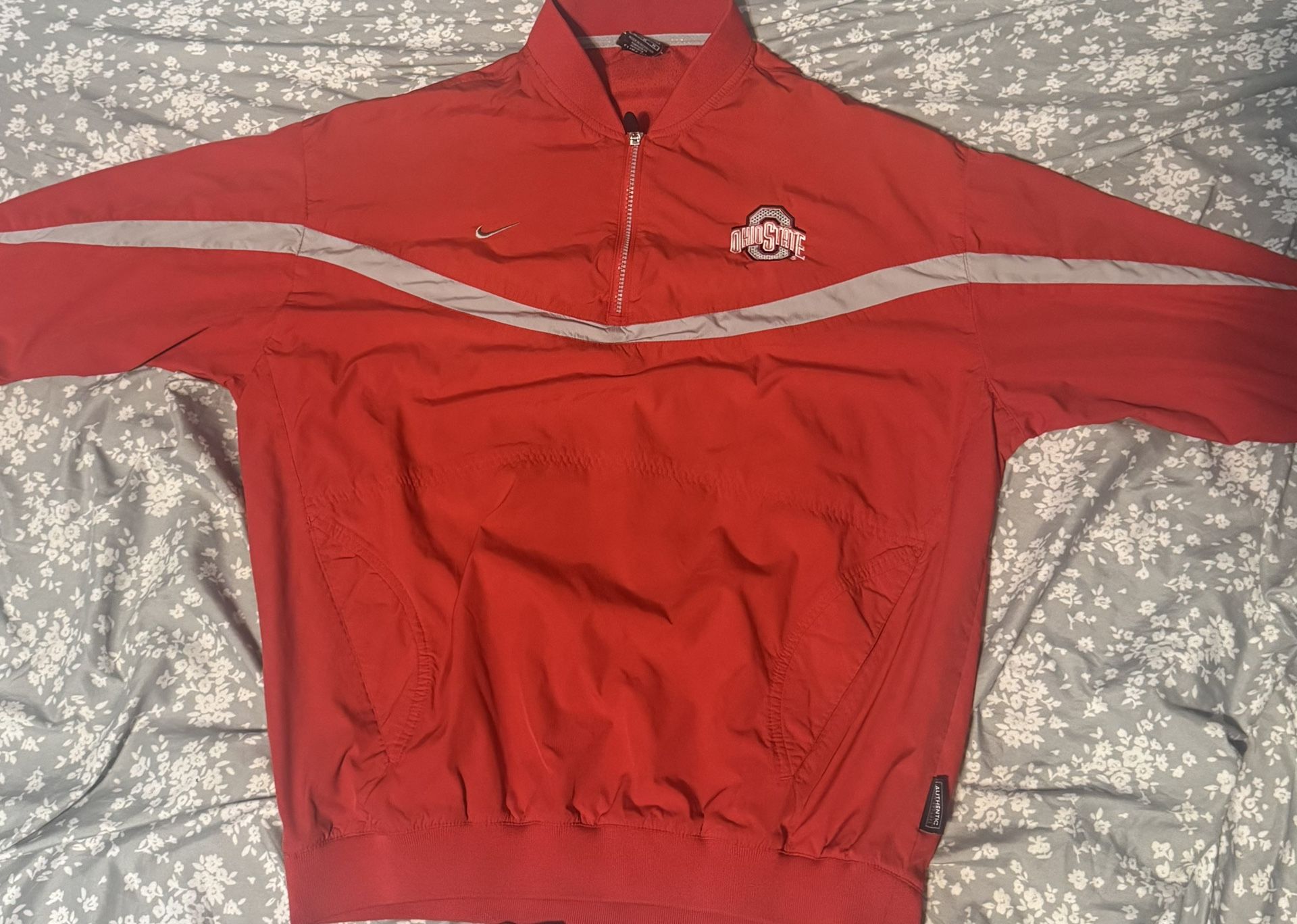 Nike x Ohio State University Red Windbreaker