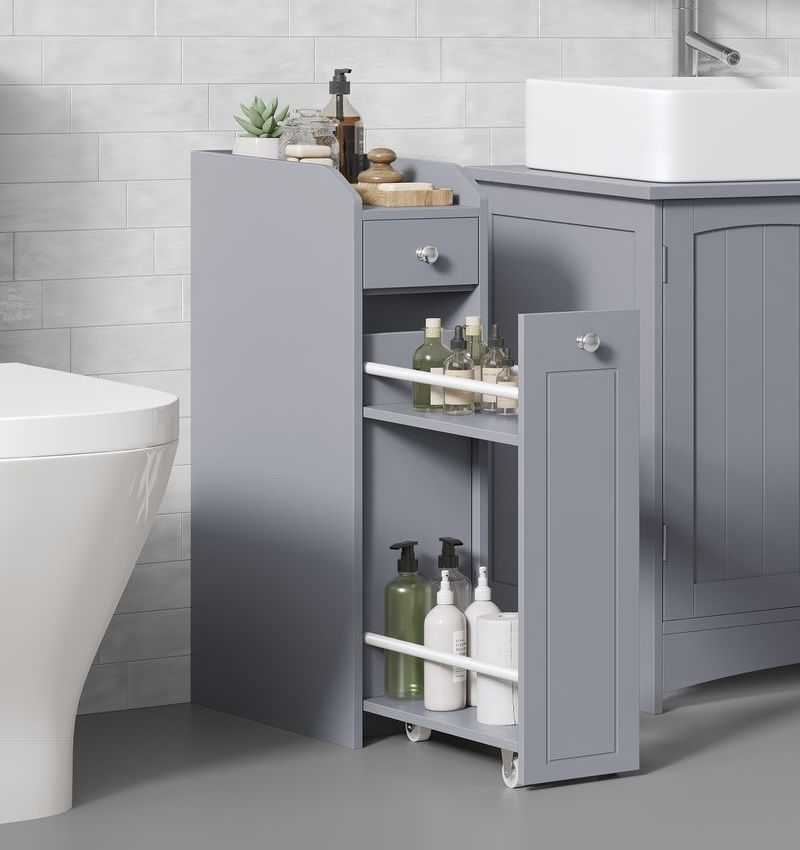 Slim Storage Cabinet