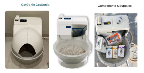 🐱 CatGenie Self-Cleaning Cat Box + Supplies