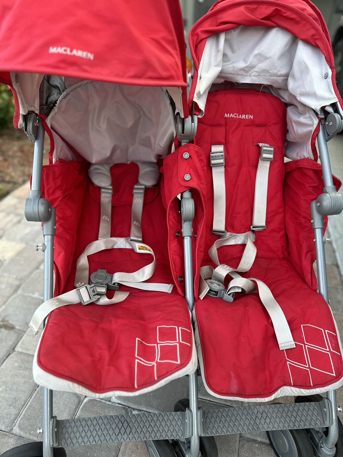 McLaren Twin Techno Double Stroller