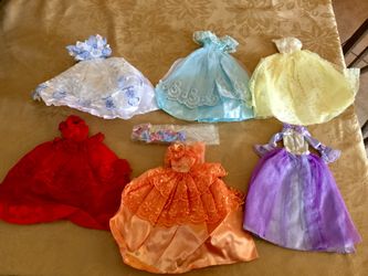 Set Handmade doll dresses and shoes