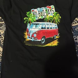 No more bad days XL puerto Vallarta VW bus shirt