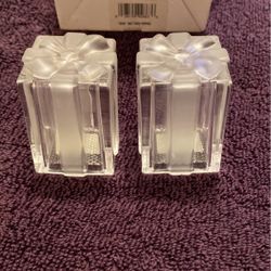 Crystal legends By Godinger S/P Shakers