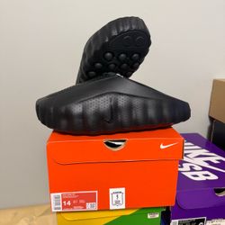 Nike Mind 001 Slide Triple Black Size 14M 10M 8M