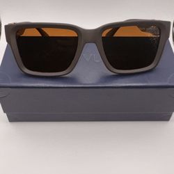 Louis Vuitton Sunglasses LV Logo Matte Black Brown Lens