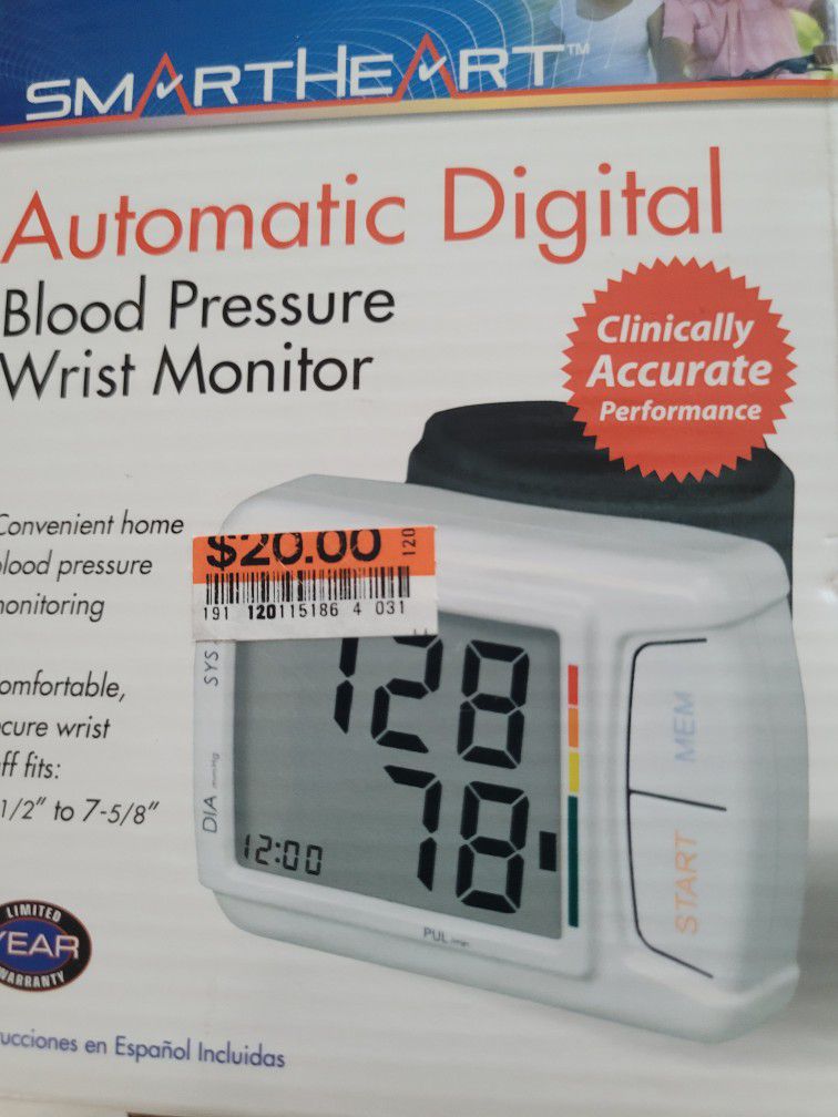 Automatic Digital Wrist Monitor New $15