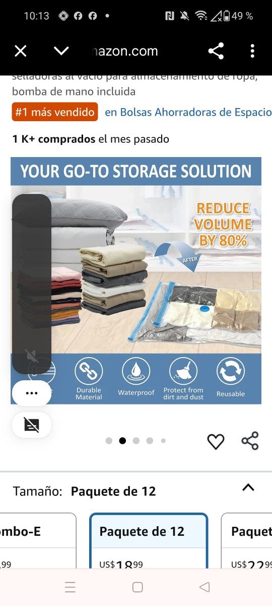 Vacuum Storage Bags New