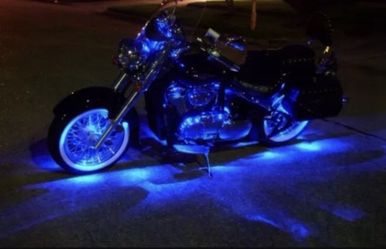 4- 1 ft Premium Waterproof LED Motorcycle 12v Lights