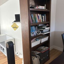 Wood Bookcase For Sale 