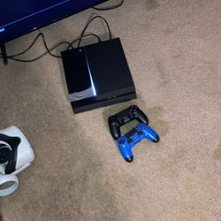 PS4 With Two Controllers