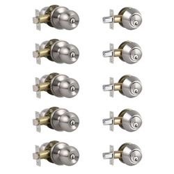 Door Knob & Deadbolt Set