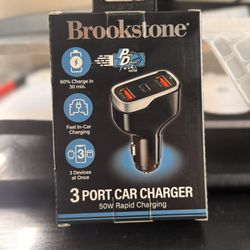 Rapid Charger  3 Ports 