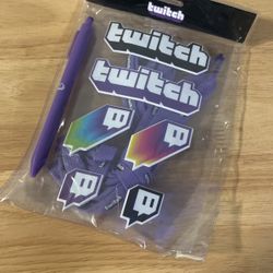 Twitch Swag | Shoelaces, Key Chain & Stickers 