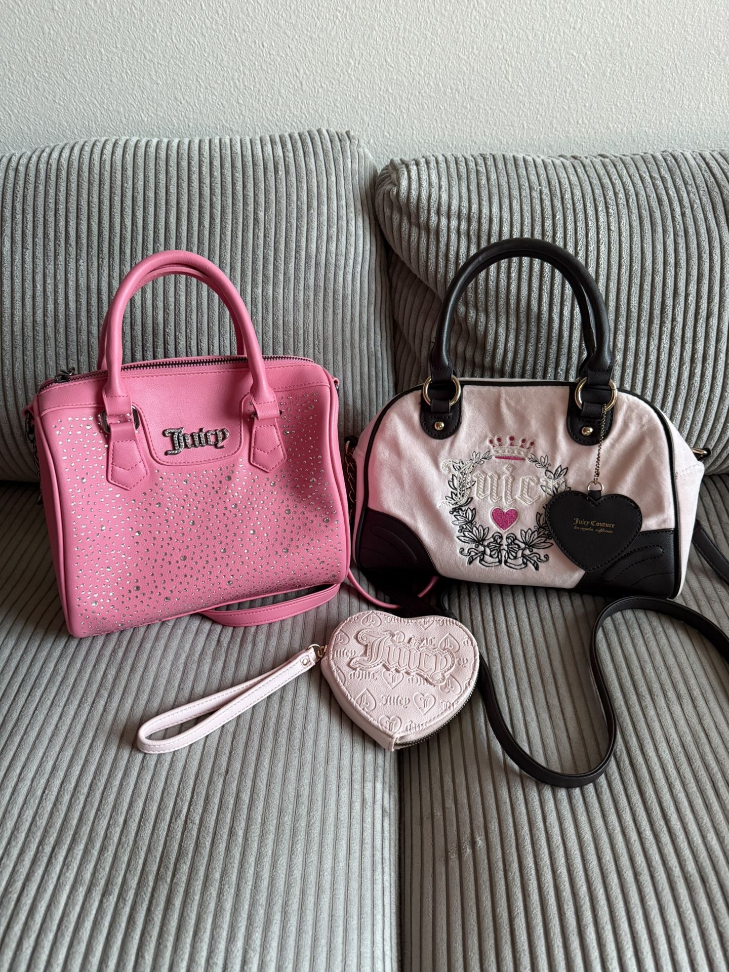 2 Juicy Couture Purses & Wallet Bundle 🤍