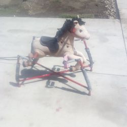 Kids Rocking Horse Spring