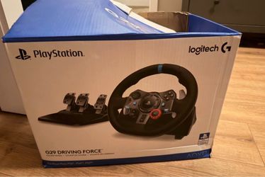 Logitech g29 driving wheel and pedals