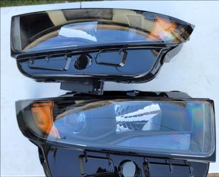 15-18 Ford Edge Projector Headlights Luces Calaveras Micas Faros Faroles Headlamps Focos