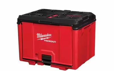 Milwaukee Packout 19.5 in. W x 14.7 in. H x 14.5 in. D Cabinet in Red (1-Piece)