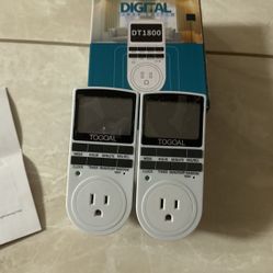 TIMER DIGITAL SWITCH DT 1800    2 Pack  Each