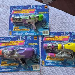 2000 Larami Super Soaker Splash Power Mini Collectable