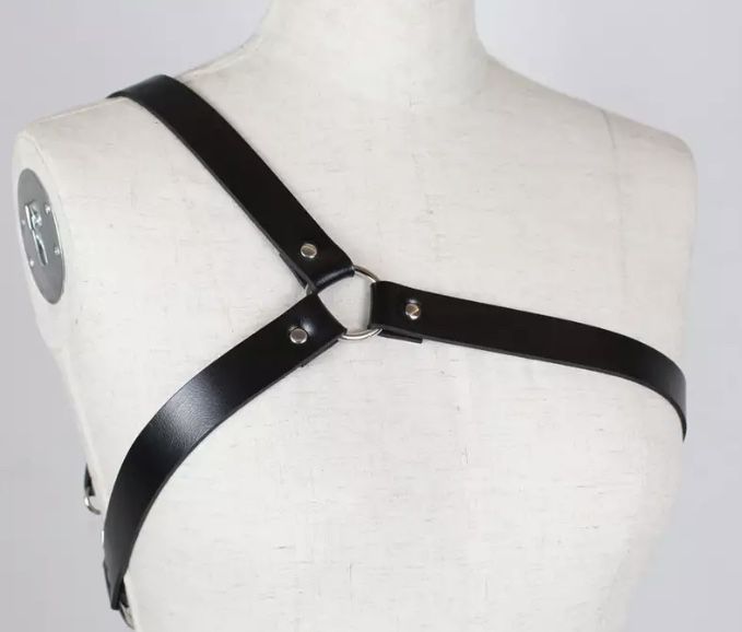 One strap leather harness
