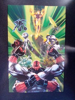 Ben 10 #1 Cover N 1:25 Robert Carey Full Art Variant