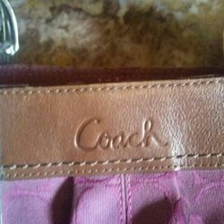 Authentic coach purse 