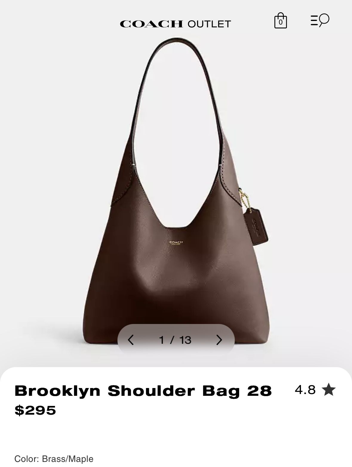 Brooklyn Shoulder Bag 28 (New)
