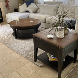 Lazboy 3 Pc. Living Room Set Solid Wood- TABLES ONLY