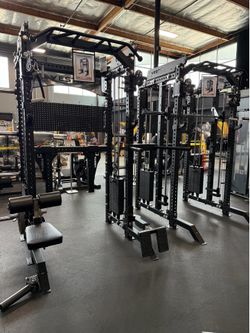 Vesta Fitness 2in1 Squat Rack Power Cage Functional Trainer with Smith Machine Option