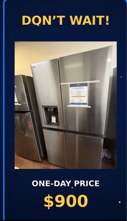 🔥 REFRIGERATORS STARTING AT $475! 🧊 LG & MORE! HUGE SAVINGS! 🚨