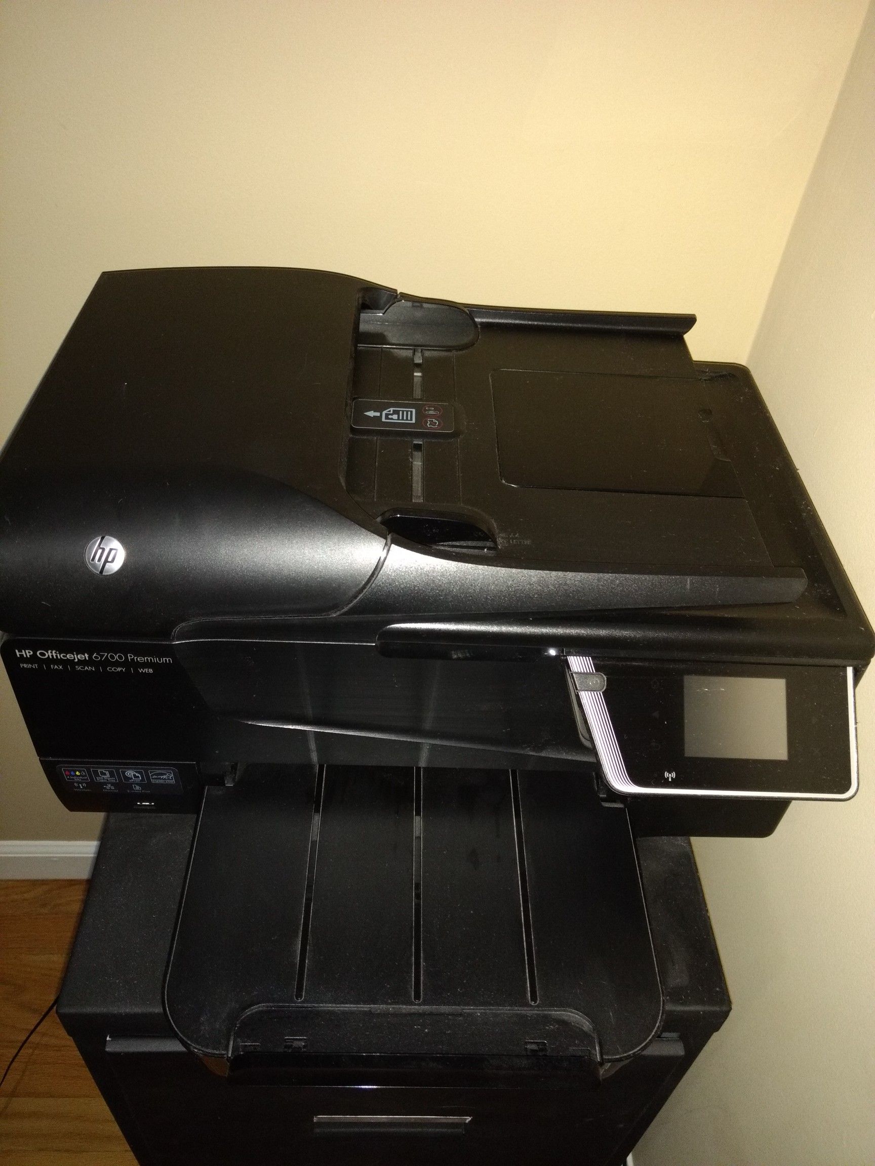 HP Officejet printer, copier, fax, scanner