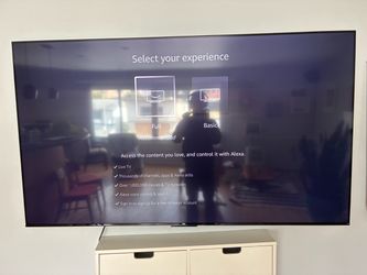 75” TCL TV with Wall Mount