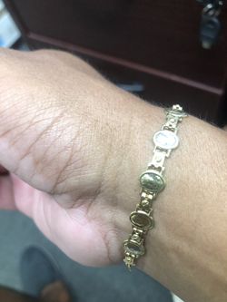 Pulsera 18k GF Buena Calidad