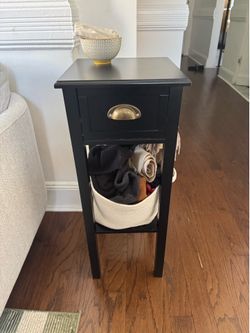 2-Tier Night Stand with Drawer