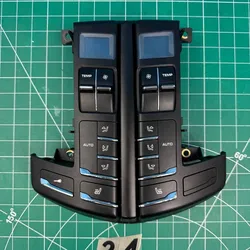 11-14 Porsche Cayenne Center Console Rear Climate Control w/ Heated Seats OEM