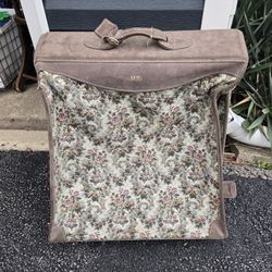 Vintage Floral Suitcase
