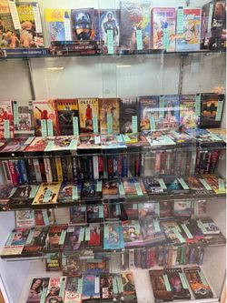 Vintage VHS - Horror, Action, Cartoons