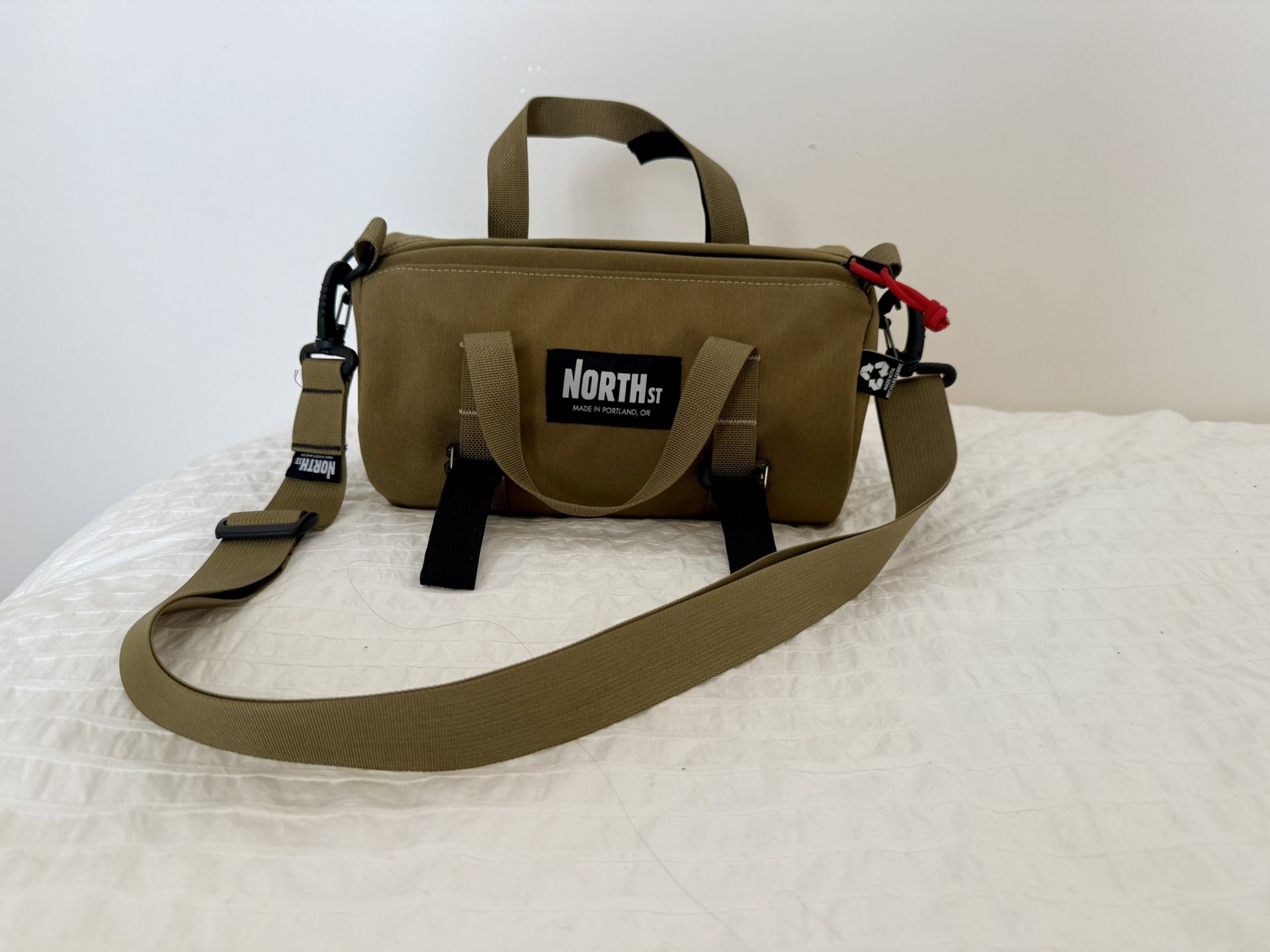 Like New! Olive North St Scout 11 6L Bike Bag with Handlebar Mount