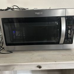 1.9 Cu Whirlpool Over The Range Fingerprint Resistant Microwave 