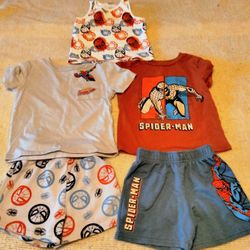Spiderman 5 Pieces 3T 