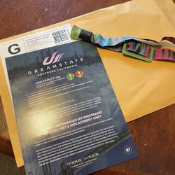Dreamstate California Saturday Wristband 