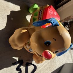 Fisher Price Laugh &learn Stride To Ride Puppy