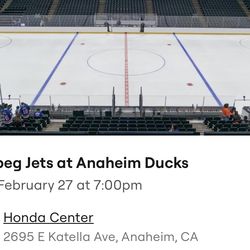 Jets at  Ducks