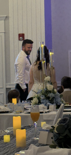 Centros de mesas para bodas o XV aneras
