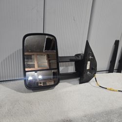 LH GMT900 Tow Mirror Chevy GMC 2007-2014